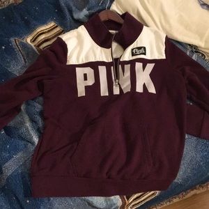 Victoria secret PINK quarter-zip